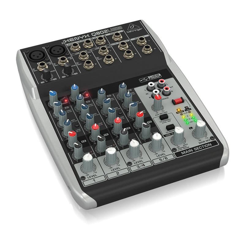میکسر بهرینگر Q802 USB — تصویر ۲