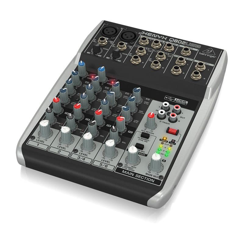 میکسر بهرینگر Q802 USB — تصویر ۳