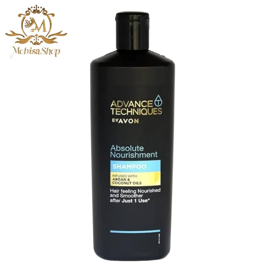شامپو تغذیه کننده آون AVON روغن نارگیل و آرگان Absolute Nourishment حجم 700 میل