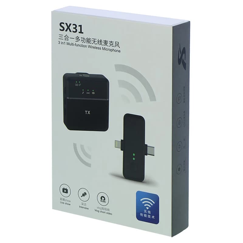 میکروفن یقه ای مدل SX31 — تصویر ۲