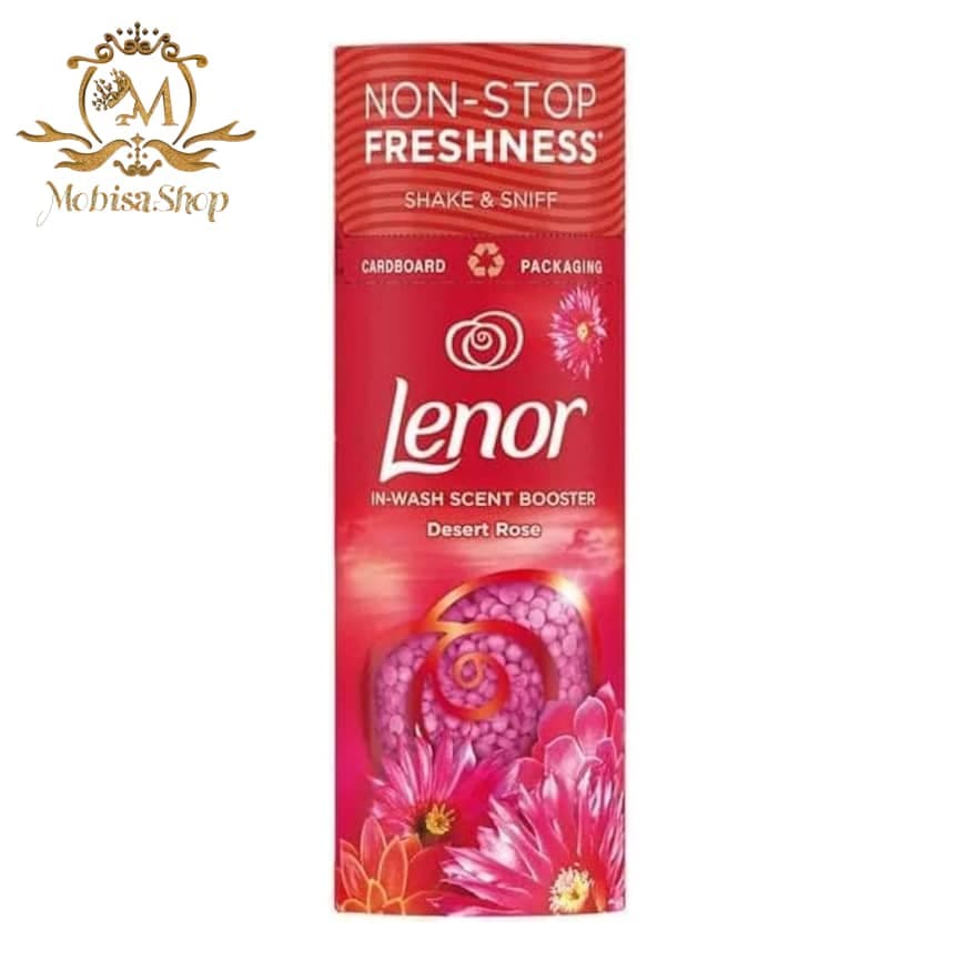 خوشبو کننده لباس لنور قرمز lenor وزن 176 گرم