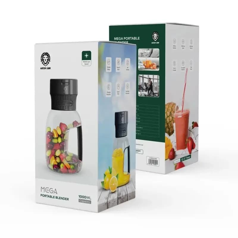 بلندر گرین لاین مدل Mega Portable گنجایش 1 لیتر — تصویر ۲