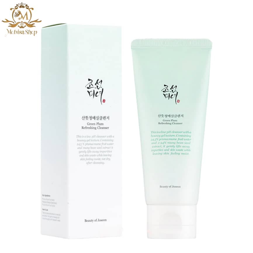 ژل شستشوی آلو سبز و ماش بیوتی اف جوسان 100 میل Beauty of Joseon Green Plum