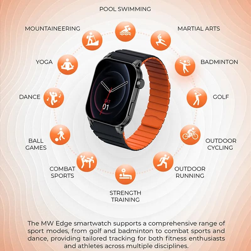 ساعت هوشمند مکسول MW EDGE — تصویر ۴