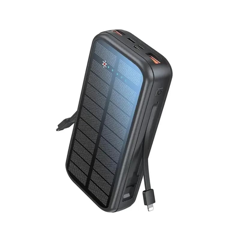 پاوربانک 20000 میلی آمپر Green Lion مدل PD20W Solar 2 — تصویر ۳