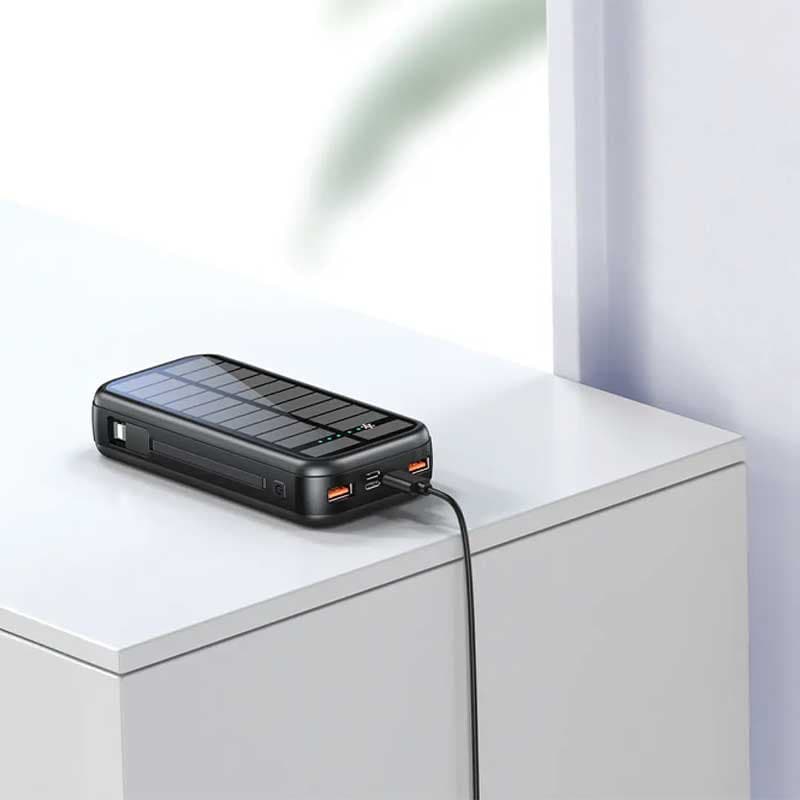 پاوربانک 20000 میلی آمپر Green Lion مدل PD20W Solar 2 — تصویر ۹