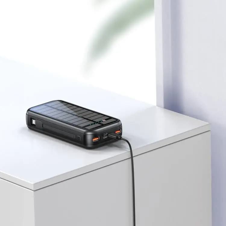 پاوربانک 20000 میلی آمپر Green Lion مدل PD20W Solar 2 — تصویر ۵