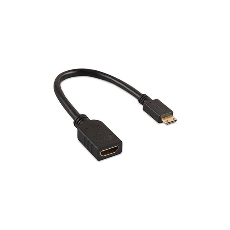 کابل MINI HDMI (M) TO HDMI (F) 20CM — تصویر ۲