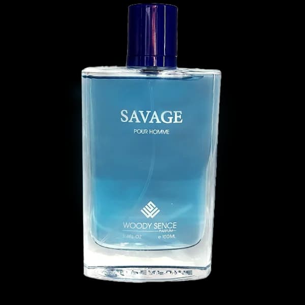 ادو پرفیوم مردانه وودی سنس مدل ساواج Savage حجم 100 میلی لیتر