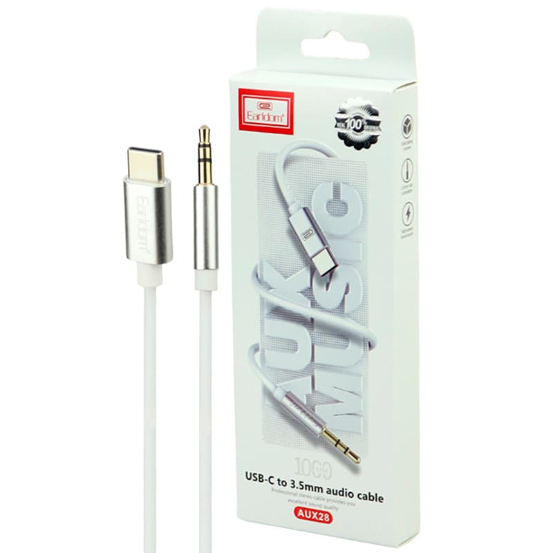 کابل تبدیل ارلدم Earldom ET-AUX28 Type-C To AUX
