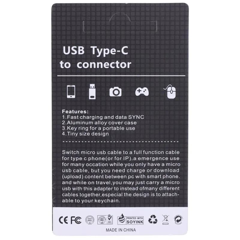 تبدیل Samsung OTG Type-C پک دار — تصویر ۶