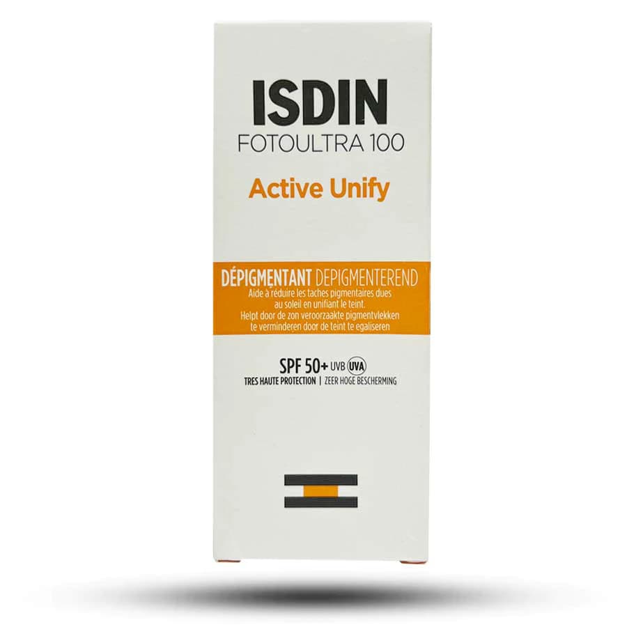 ضد آفتاب ایزیدین ضد لک بیرنگ اکتیو یونیفای spf 50 حجم 50 میلی لیتر — تصویر ۳