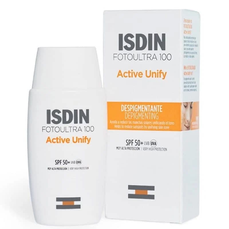 ضد آفتاب ایزیدین ضد لک بیرنگ اکتیو یونیفای spf 50 حجم 50 میلی لیتر — تصویر ۵