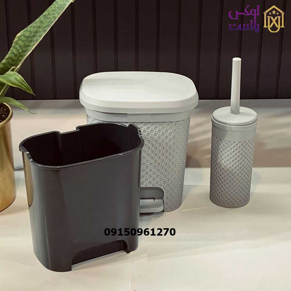 سطل و فرچه 5 لیتری طرح بافت لیمون 2147 — تصویر ۷