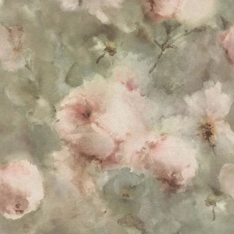 کاغذ دیواری راش آلبوم Vincenza سری Watercolor Flowers — تصویر ۴