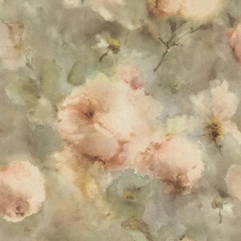 کاغذ دیواری راش آلبوم Vincenza سری Watercolor Flowers — تصویر ۵