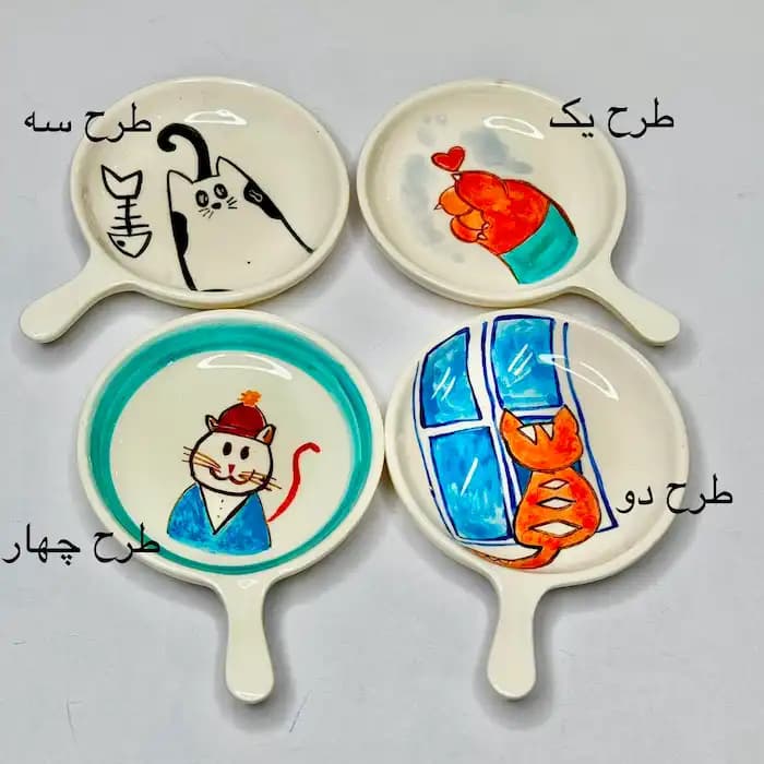 ظرف تشویقی سرامیکی سگ و گربه