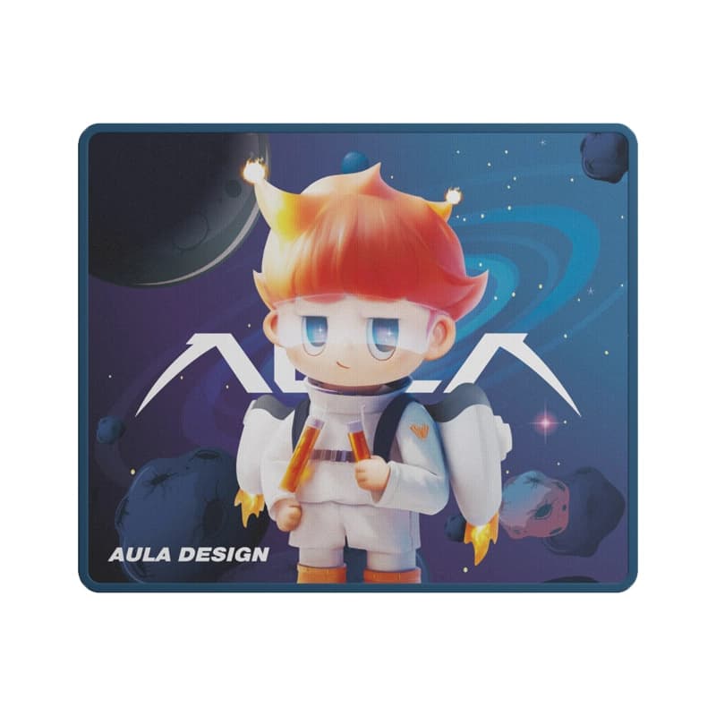 پد موس گیمینگ AULA MP-W 30CM مشکی طلایی — تصویر ۶