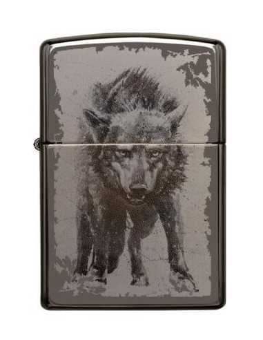 فندک زیپو طرح گرگ Zippo 49073 (Wolf)