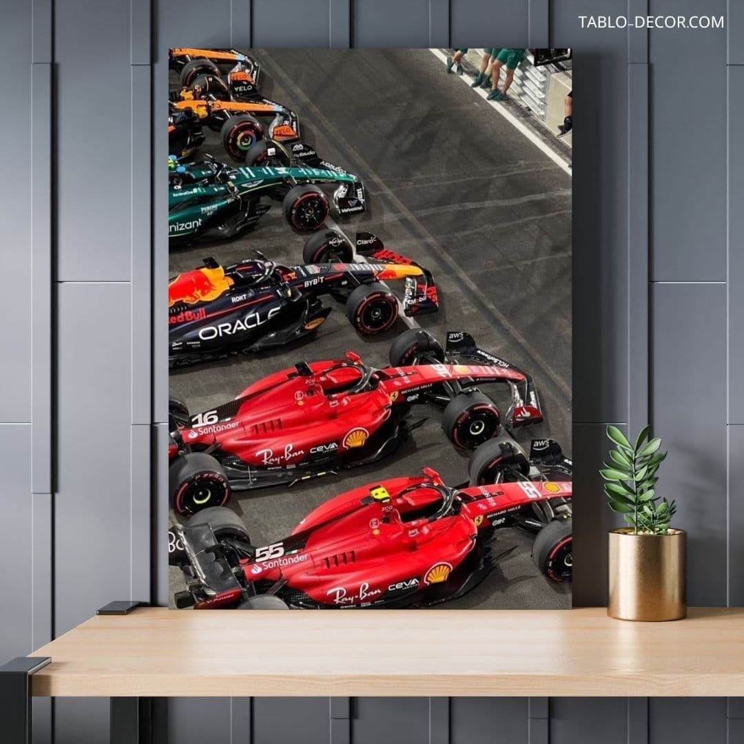 تابلو فرمول یک 19 Formula one