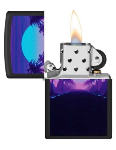 فندک زیپو Zippo 49809 (SUNSET BLACK LIGHT DES) — تصویر ۳