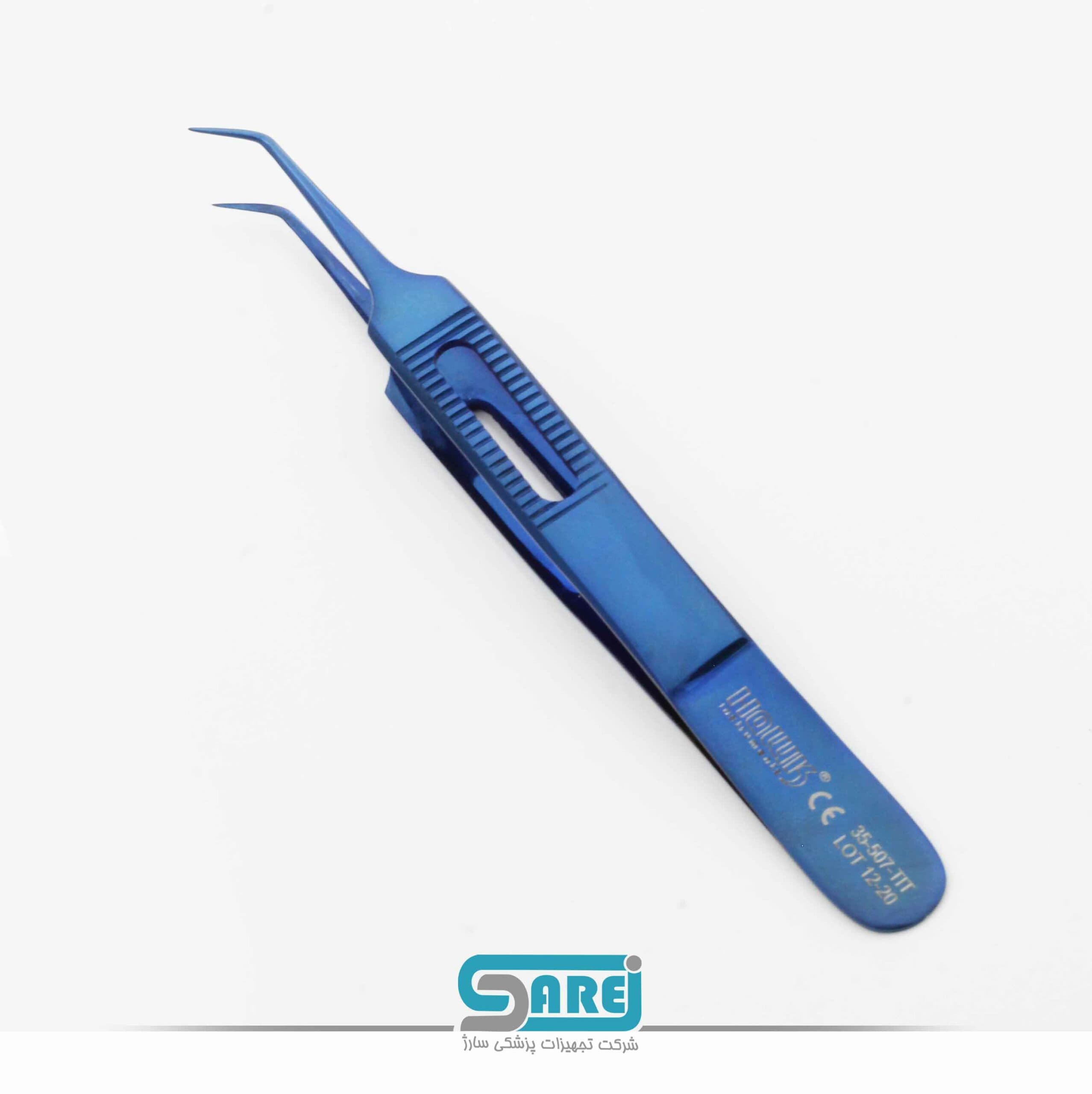 پنس تیتانیوم مکفرسون / سرکج/ کاشت برند هوک (کد محصول:تیتانیومTIT35-507) — تصویر ۶