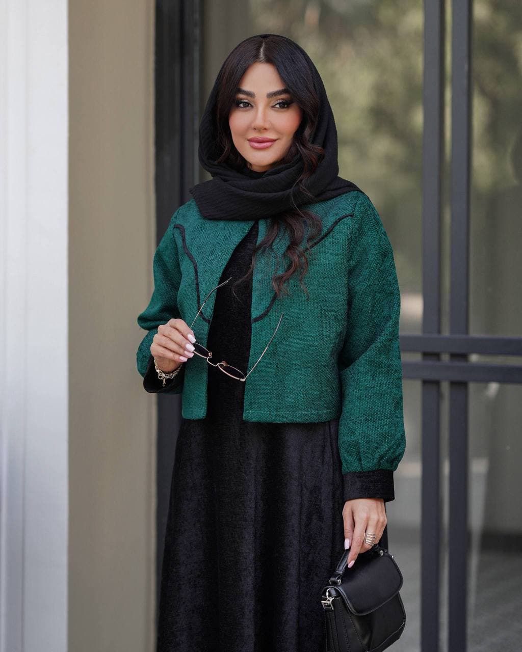 کت و سارافون مخمل زنانه پاییزی مخمل جودون دو سایزه