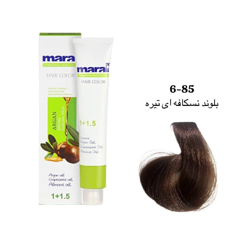 رنگ مو مارال بلوند نسکافه ای تیره ۸۵-۶