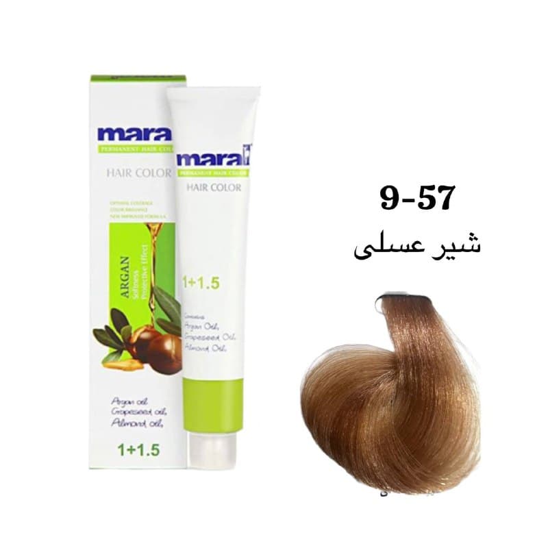 رنگ مو مارال شیر عسلی ۵۷-۹