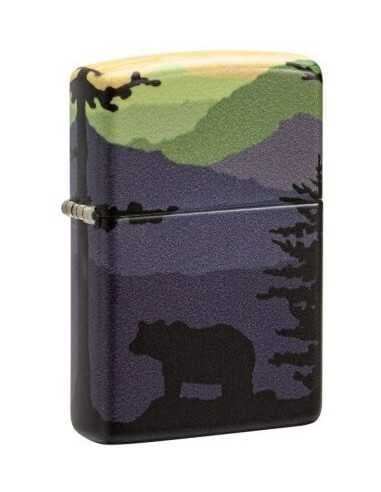 فندک زیپو طرح خرس و جنگل Zippo 49482 (BEAR LANDSCAPE)