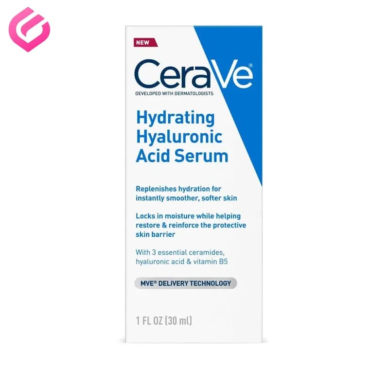سرم آبرسان هیالورونیک اسید CeraVe با فرمول جدید — تصویر ۲