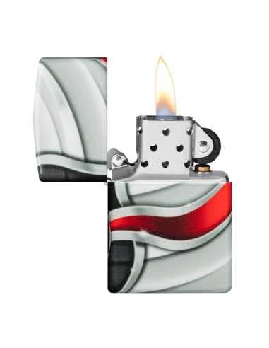 فندک زیپو طرح شعله Zippo 49357 (FLAME DESIGN) — تصویر ۲