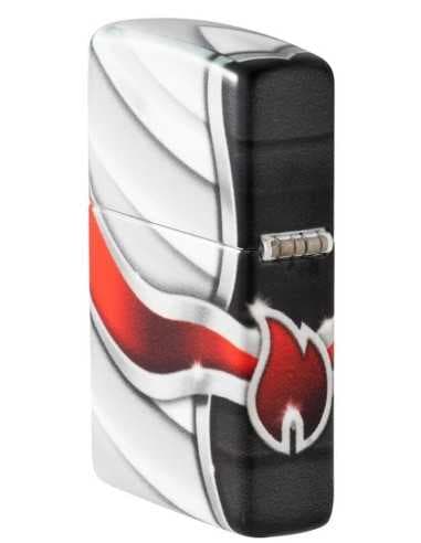 فندک زیپو طرح شعله Zippo 49357 (FLAME DESIGN) — تصویر ۸