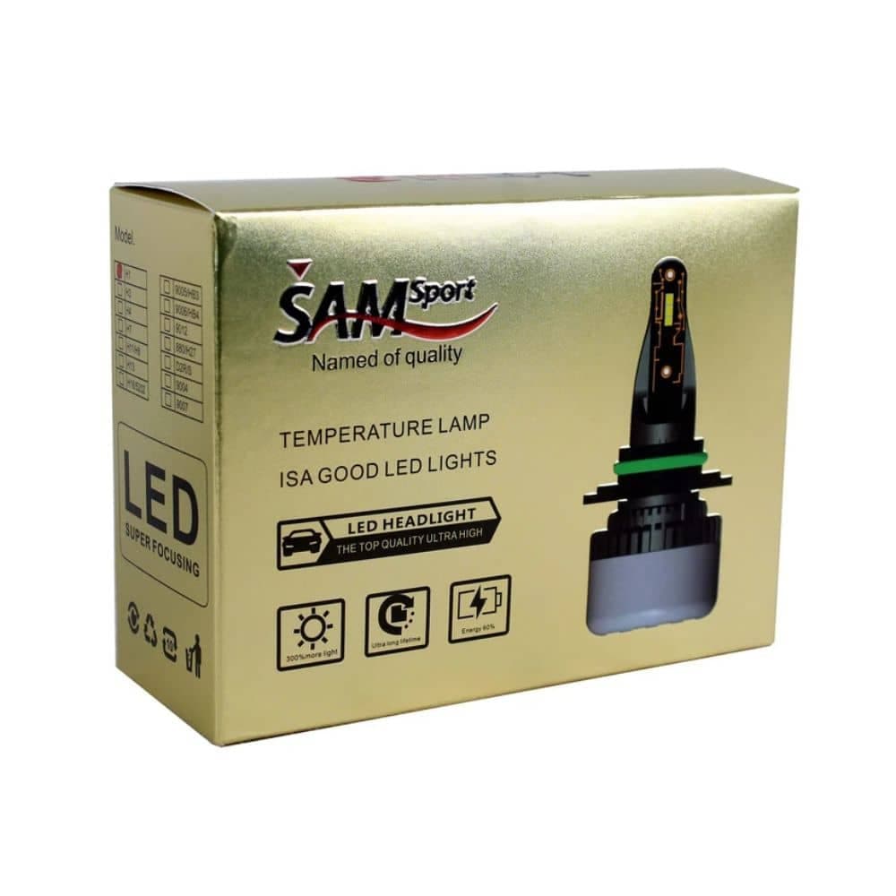 هدلایت خودرو SAM پایه H4 — تصویر ۶