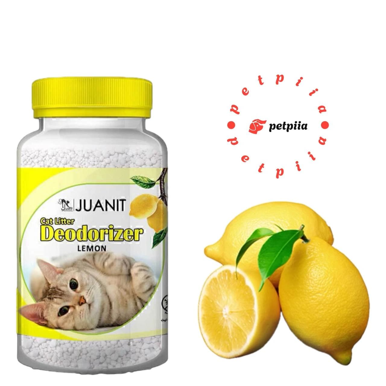 بوگیر و آنتی باکتریال خاک گربه ژوانیت با رایحه لیمو