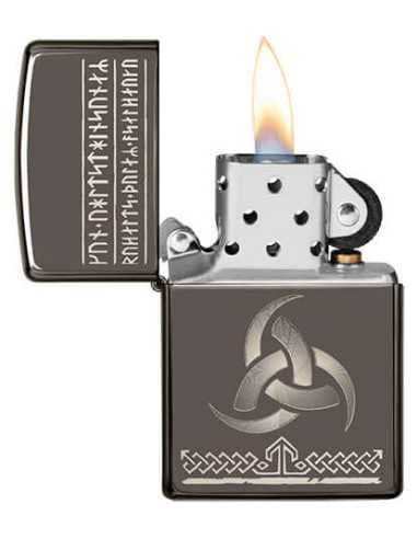 فندک زیپو طرح اودین Zippo 49302 (ODIN) — تصویر ۲