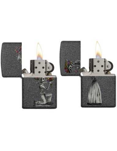 فندک زیپو ست جفتی Zippo 28987 (DAY OF DEAD SKULLS SET) — تصویر ۷