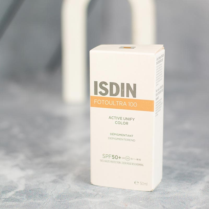 ضد آفتاب بی رنگ SPF50 ایزدین FotoUltra 100 اکتیو یونیفای — تصویر ۲