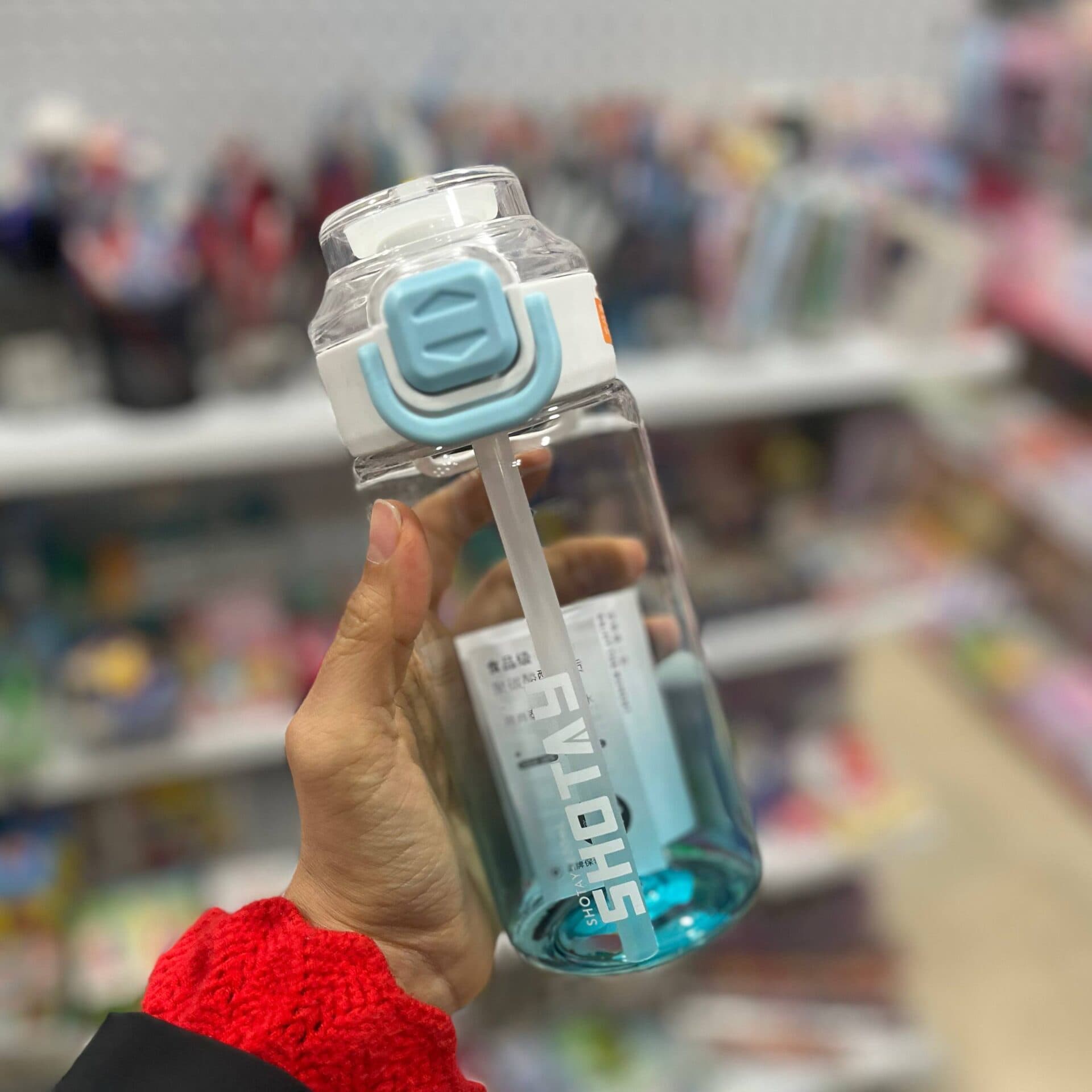 قمقمه دوحالته SHOTAY کوچک شفاف