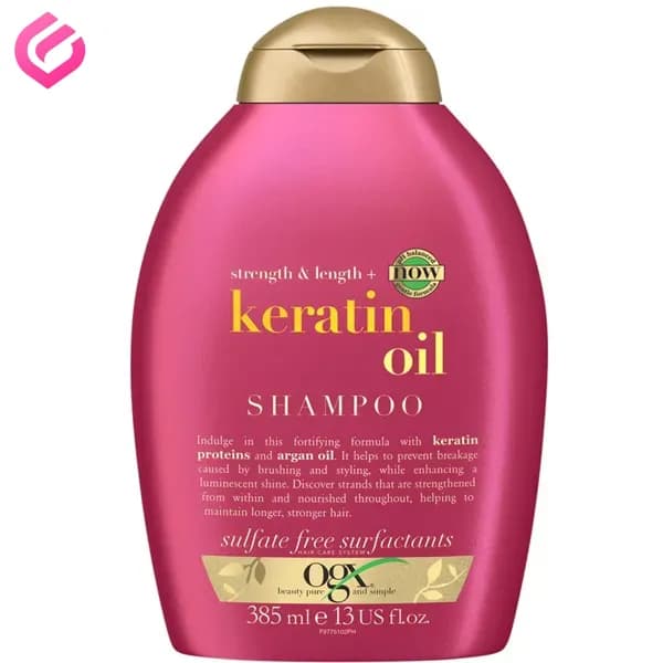 شامپو روغن کراتین او جی ایکس Strength Length