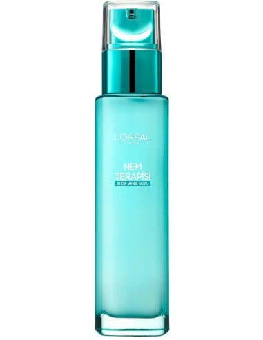 سرم آبرسان پوست نرمال و مختلط لورآل Loreal Nem Terapisi Aloe Vera Suyu Normalden Karmaya Ciltler Serum