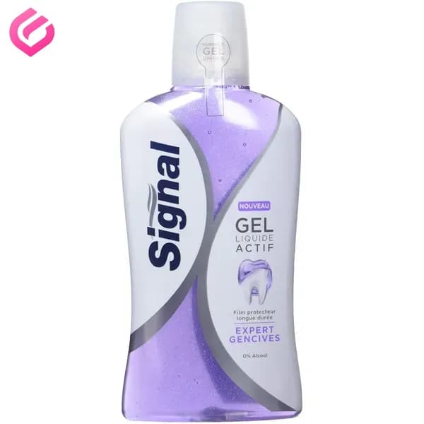 دهان شویه ژلی محافظ لثه سیگنال مدل Gel Actif Expert Gencives