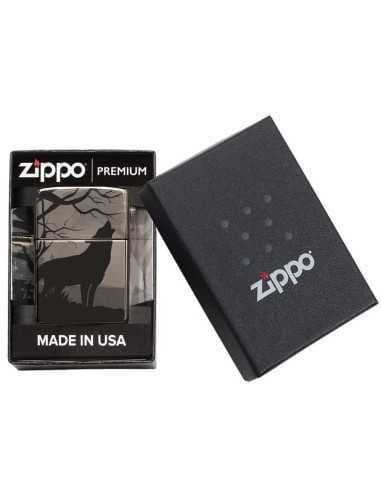 فندک زیپو طرح گرگ Zippo 49188 (Wolves) — تصویر ۴