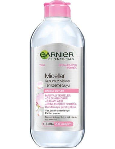 میسلار واتر پوست حساس گارنیه ( گارنیر ) Garnier Makyaj Temizleme Suyu Micellar