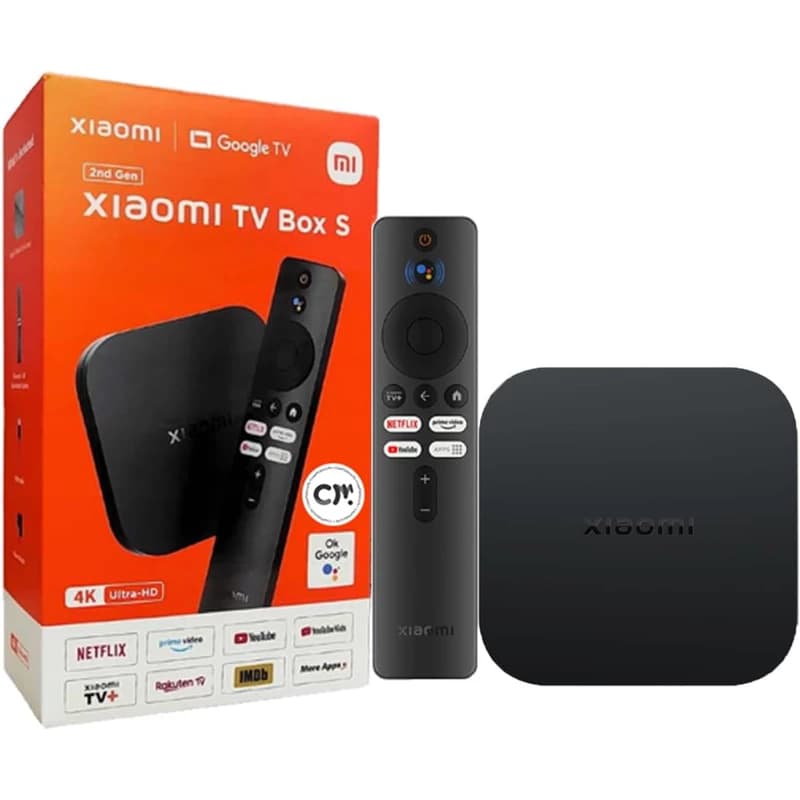 اندروید باکس تلویزیون شیائومی مدل xiaomi mi box s 2nd gen 4k mdz 28 aa گلوبال (نسل جدید )