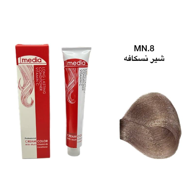 رنگ مو مدیا MN.8