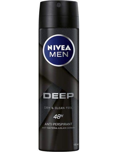 اسپری بدن ضد تعریق مردانه دیپ نیوآ Nivea Deep Body Spray