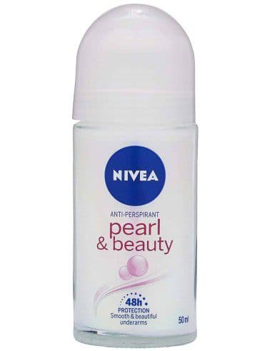 رول ضد تعریق زنانه پرل اند بیوتی نیوآ Nivea Pearl And Beauty Anti Perspirant Roll On