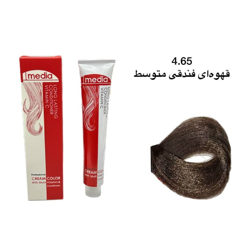 رنگ مو مدیا 4.65