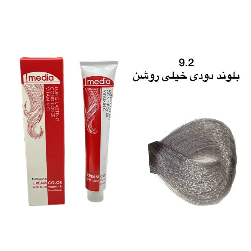 رنگ مو مدیا 9.2